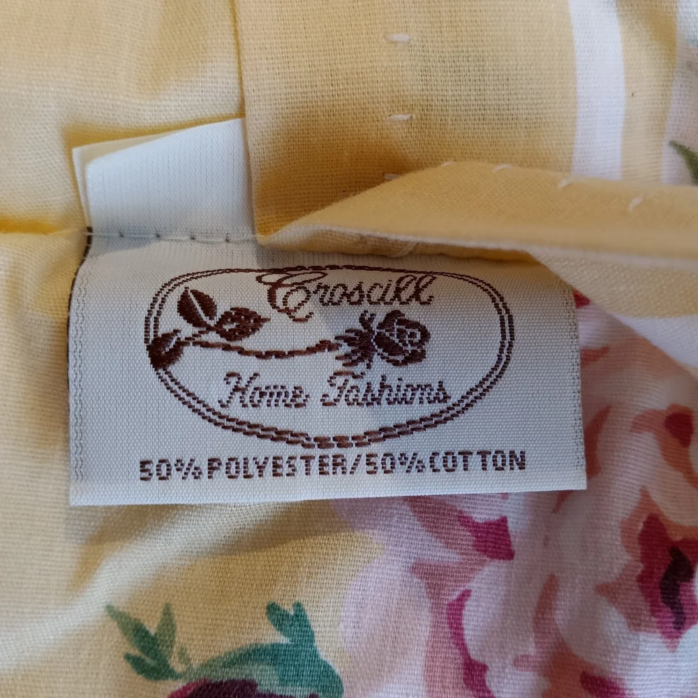 Croscill Vintage Princess Floral & Wide Stripe Standard Shams **Single**